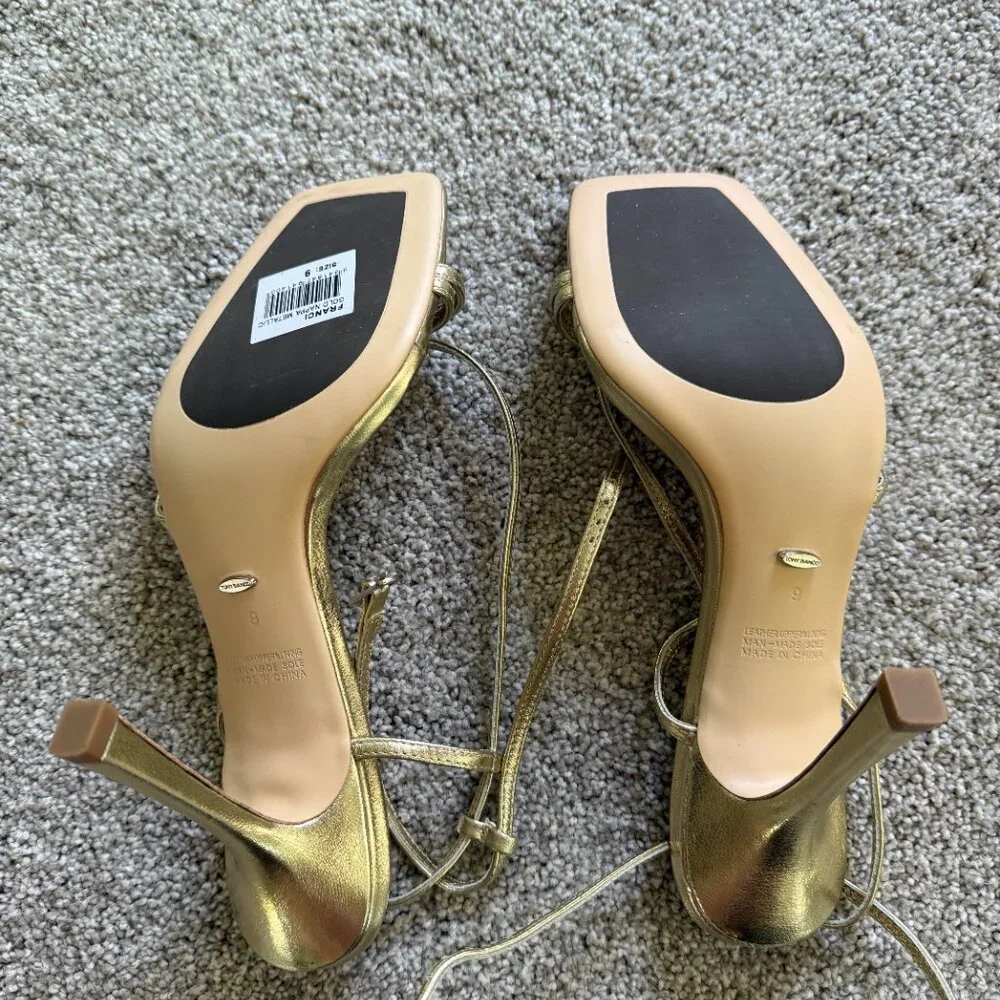 Tony Bianco - Franci High Heel Gold Stiletto - Picture 4 of 8